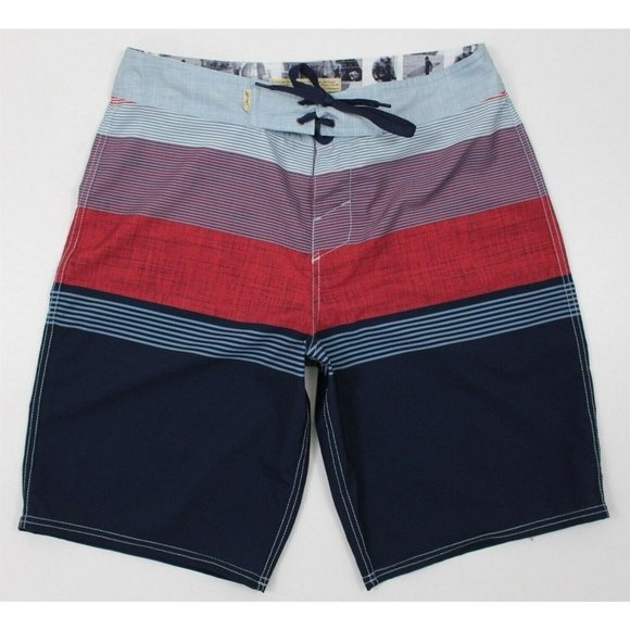 O'Neill Other - MINT O'Neill Stripe 20" Stretch Boardshorts 30